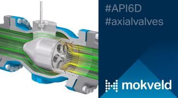 The axial valve is included in the 25th edition of API 6D