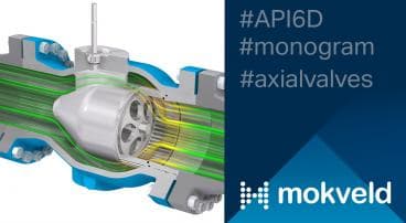 API 6D monogram for our axial valves