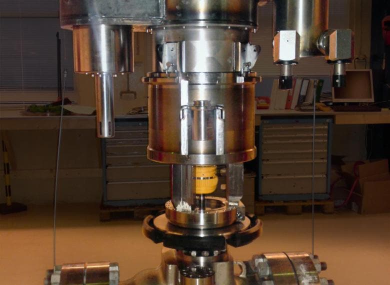 Mokveld's subsea axial control valve.