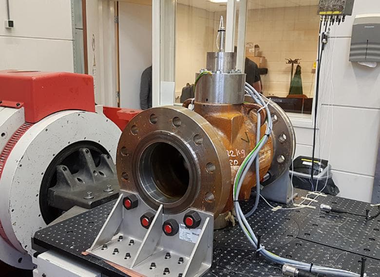 Vibration testing of the Zero emission valve